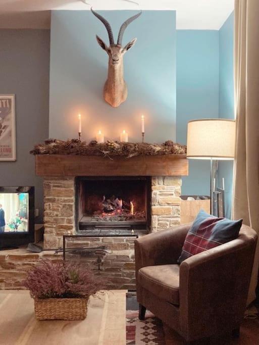 Elegante Apartamento En Escarrilla Con Vistas Al Valle Luaran gambar