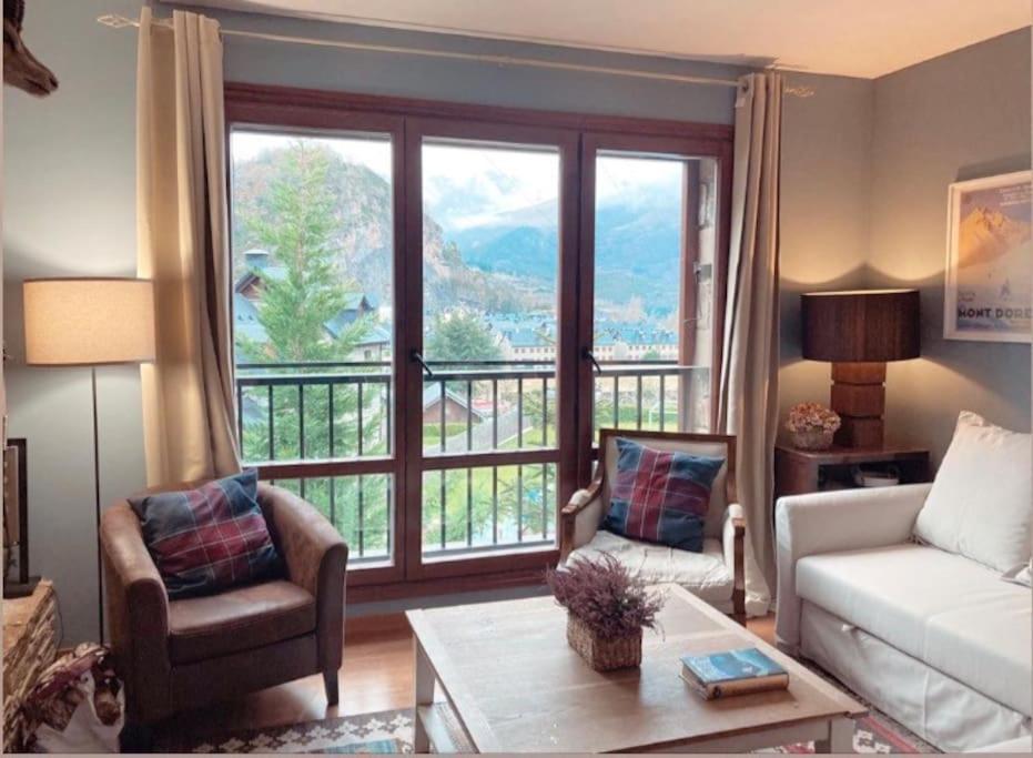 Elegante Apartamento En Escarrilla Con Vistas Al Valle Luaran gambar